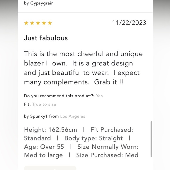 🌟SOLD ⭐️ Anthropologie NWT Eva Franco Sequin Blazer size M. - Picture 14 of 16